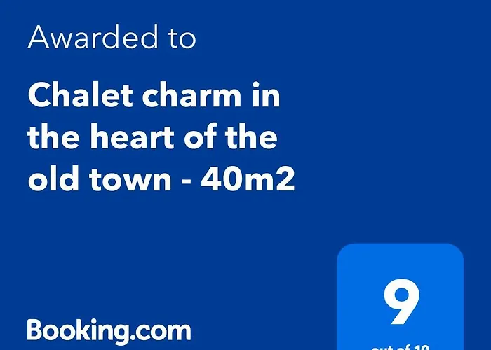 Chalet Charm In The Heart Of The Old Town